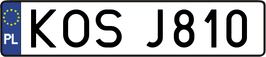 KOSJ810