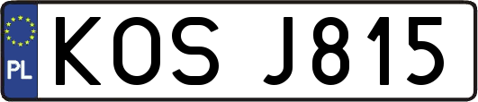 KOSJ815