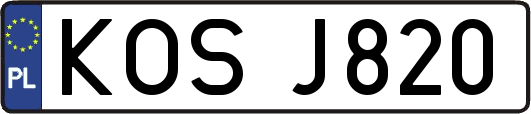 KOSJ820