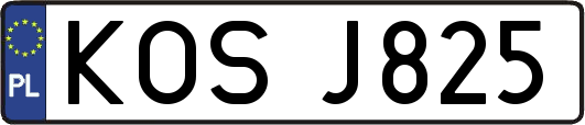 KOSJ825