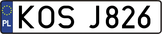 KOSJ826