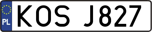 KOSJ827