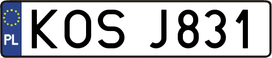 KOSJ831