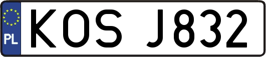 KOSJ832