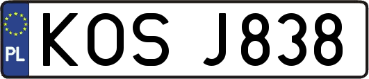 KOSJ838