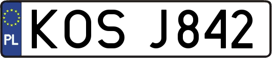KOSJ842