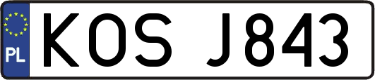 KOSJ843