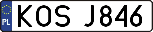 KOSJ846