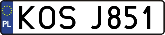 KOSJ851