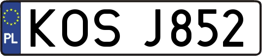KOSJ852
