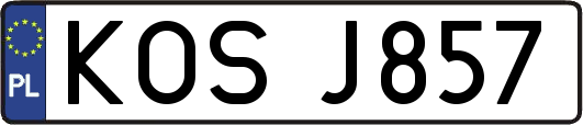 KOSJ857