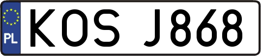 KOSJ868