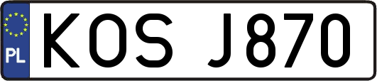 KOSJ870
