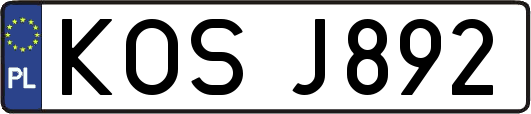 KOSJ892