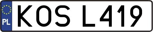 KOSL419