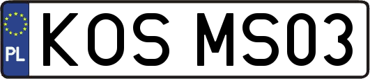 KOSMS03
