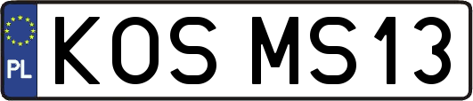 KOSMS13