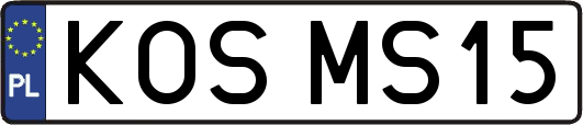 KOSMS15