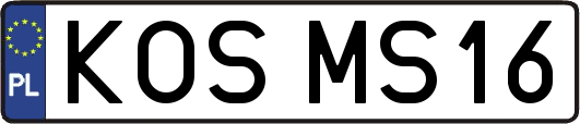 KOSMS16