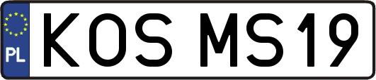 KOSMS19