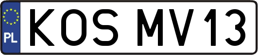 KOSMV13