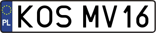 KOSMV16