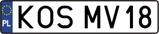 KOSMV18