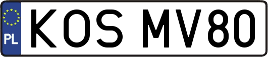 KOSMV80