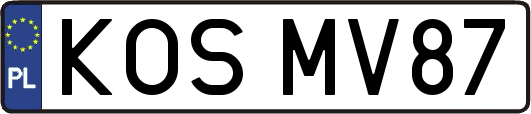 KOSMV87
