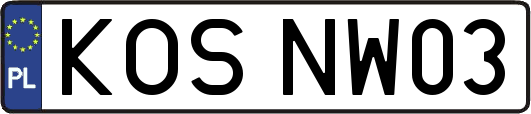 KOSNW03