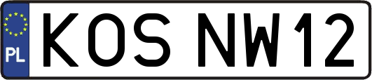 KOSNW12
