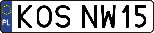 KOSNW15