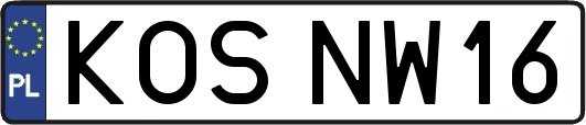 KOSNW16