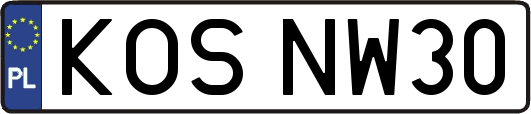 KOSNW30