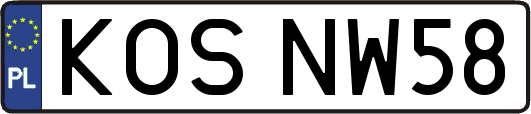 KOSNW58