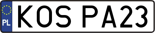 KOSPA23