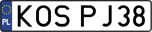 KOSPJ38