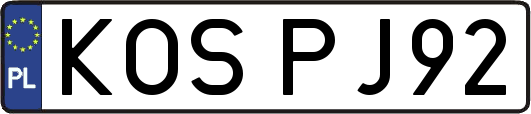 KOSPJ92