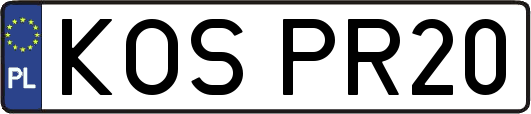 KOSPR20