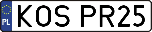 KOSPR25