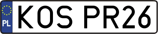 KOSPR26
