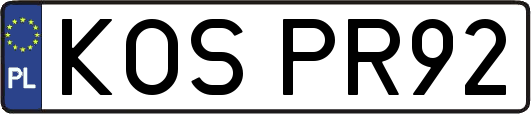 KOSPR92