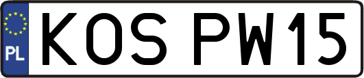 KOSPW15