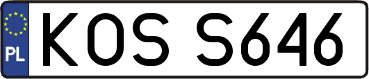 KOSS646