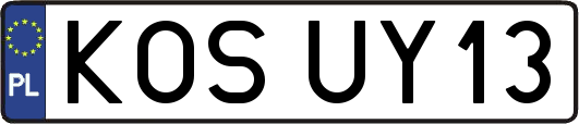 KOSUY13