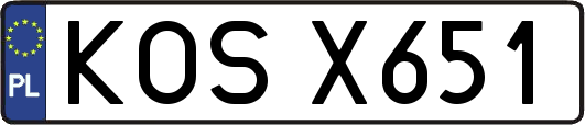 KOSX651