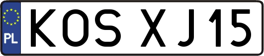 KOSXJ15