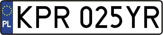 KPR025YR