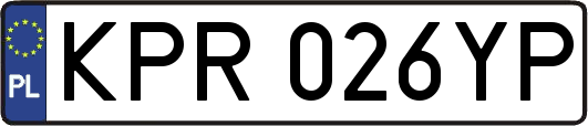 KPR026YP
