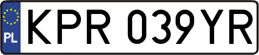 KPR039YR